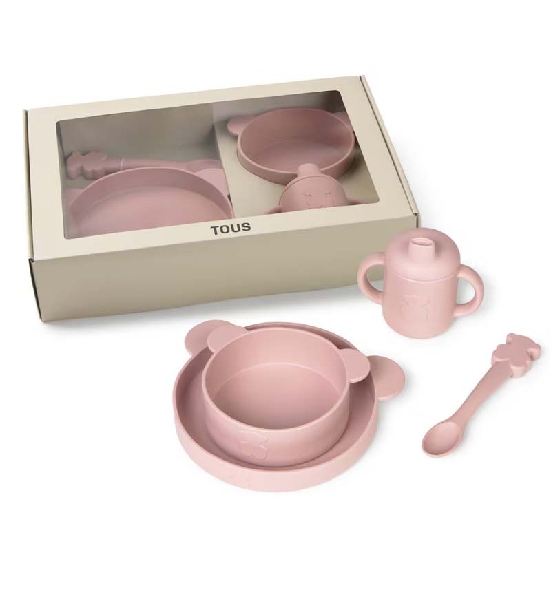 VAJILLA TOUS SILICONA 4PZAS