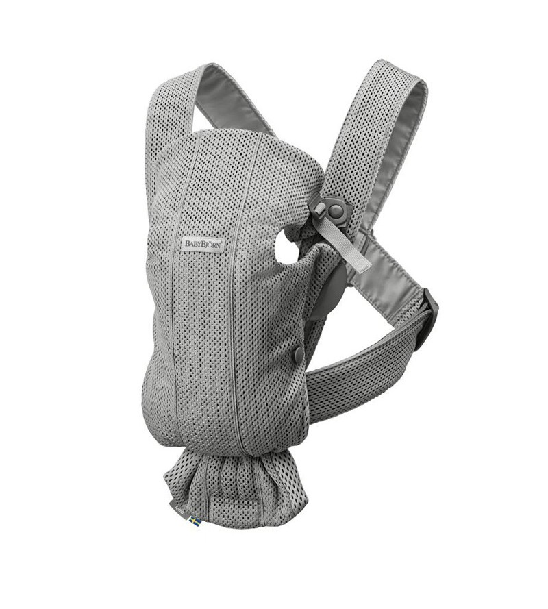 mochila porta bebé madre